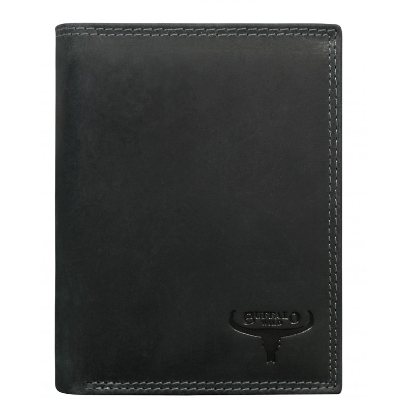 Гаманець чоловічий Buffalo Wild N4-B-MHU BLACK